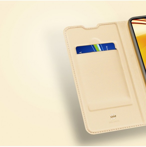 Dux Ducis Skin Pro Hölster Cover Flip Cover för Xiaomi Poco F4 GT svart