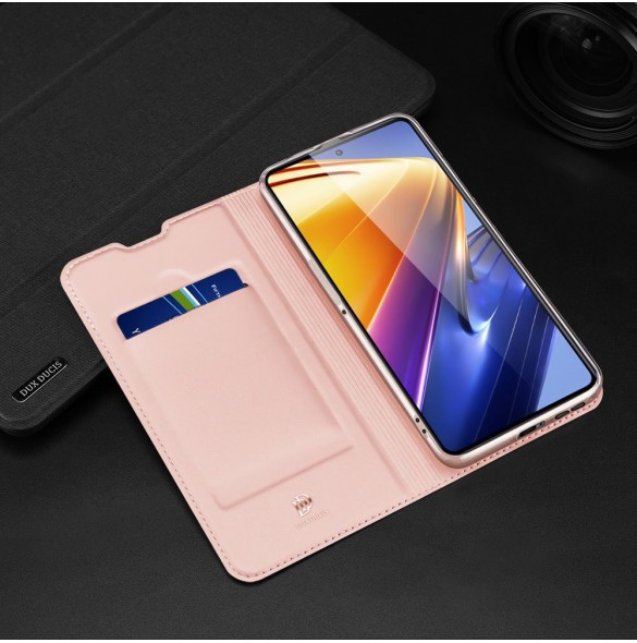 Dux Ducis Skin Pro Hölster Cover Flip Cover för Xiaomi Poco F4 GT svart