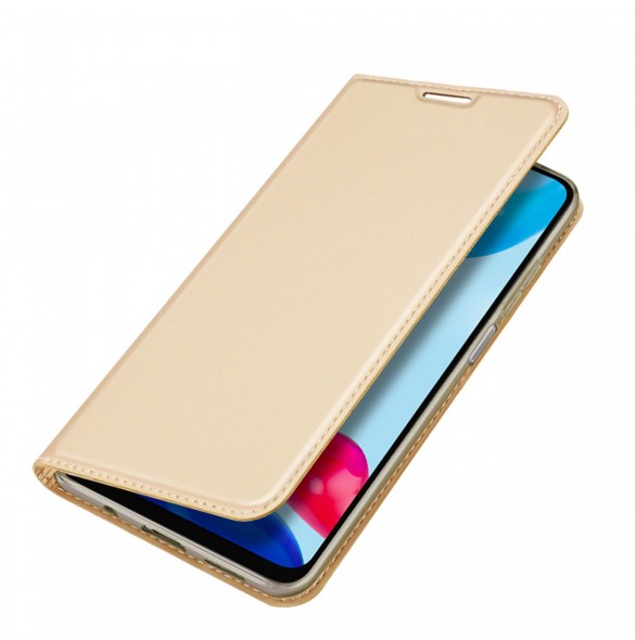 Dux Ducis Skin Pro hölsterskydd Flip Cover för Xiaomi Redmi Note 11S / Note 11 guld
