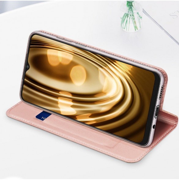 Dux Ducis Skin Pro hölsterskydd Flip Cover för Xiaomi Redmi Note 11S / Note 11 guld