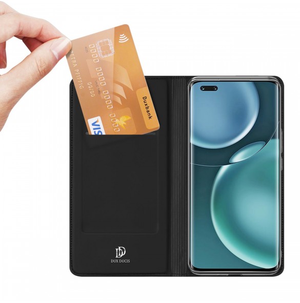 Dux Ducis Skin Pro Hölster Cover Flip Cover Honor Magic 4 Pro svart