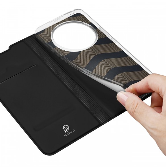 Dux Ducis Skin Pro Hölster Cover Flip Cover Honor Magic 4 Pro svart