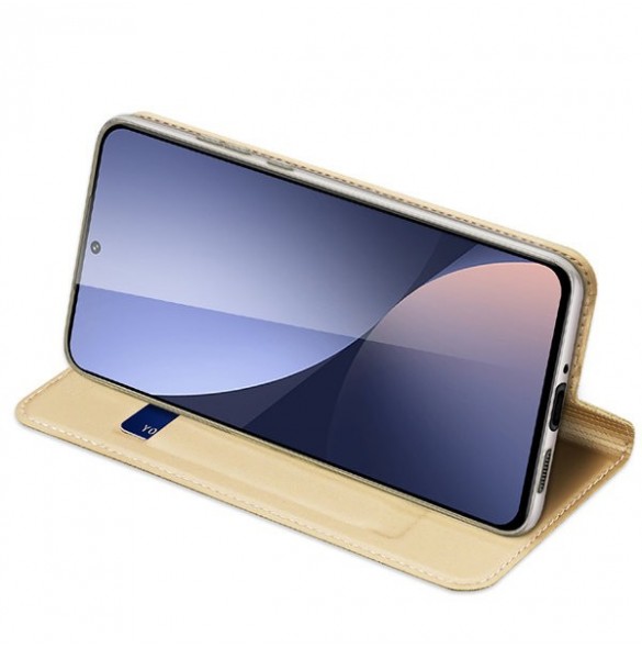 Dux Ducis Skin Pro Hölster Cover Flip Cover Xiaomi 12X / 12 guld
