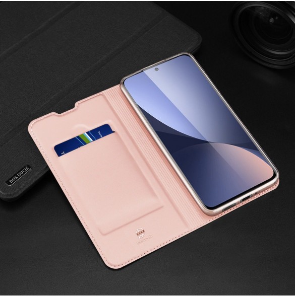 Dux Ducis Skin Pro Hölster Cover Flip Cover Xiaomi 12X / 12 guld