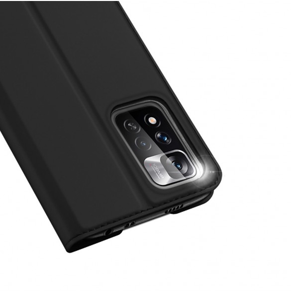Dux Ducis Skin Pro hölsteröverdrag Flip Poco M4 Pro 5G svart