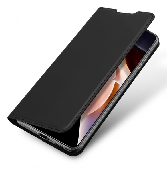 Dux Ducis Skin Pro hölsteröverdrag Flip Poco M4 Pro 5G svart