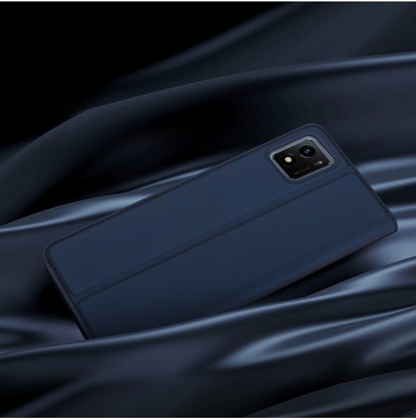 Dux Ducis Skin Pro hölsterskydd Flip Vivo Y01 / Y15s / Y15a svart