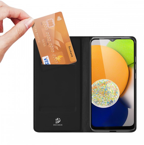 Dux Ducis Skin Pro hölsterfodral till Samsung Galaxy A03 svart