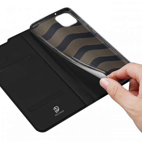 Dux Ducis Skin Pro hölsterfodral till Samsung Galaxy A03 svart