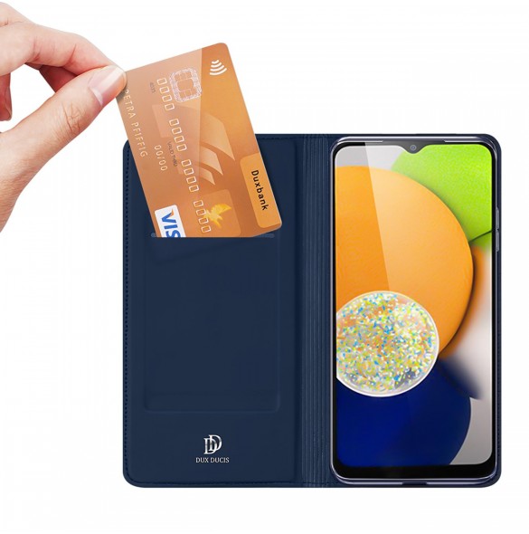 Dux Ducis Skin Pro hölsterfodral till Samsung Galaxy A03 blå