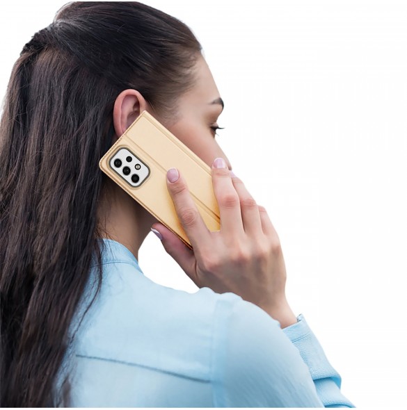 Dux Ducis Skin Pro hölsterfodral till Samsung Galaxy A23 guld
