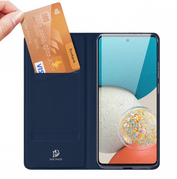 Dux Ducis Skin Pro hölsterfodral till Samsung Galaxy A73 blå