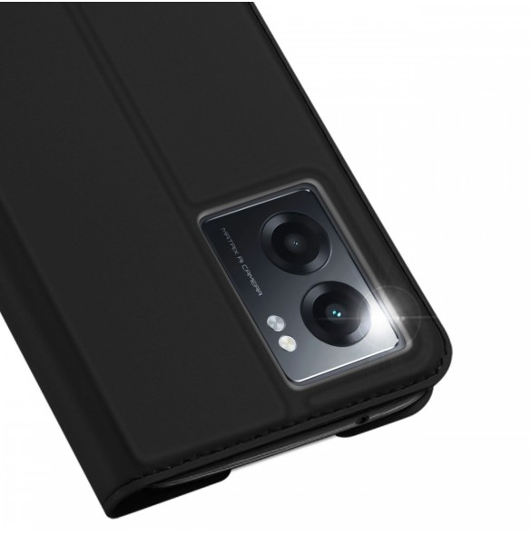 Dux Ducis Skin Pro hölsteröverdrag med flik Realme Narzo 50A svart