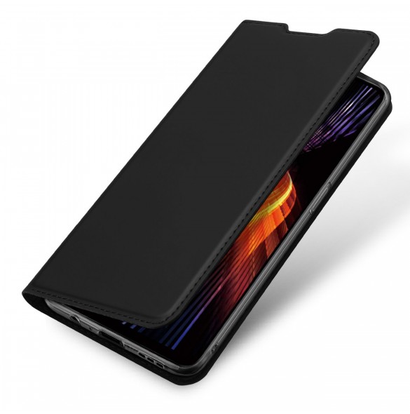 Dux Ducis Skin Pro hölsteröverdrag med flik Realme Narzo 50A svart