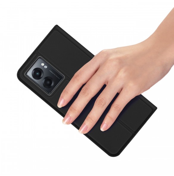 Dux Ducis Skin Pro hölsteröverdrag med flik Realme Narzo 50A svart