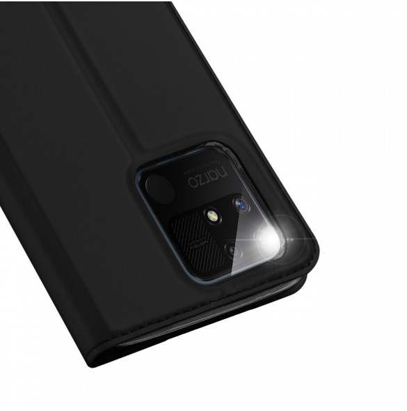 Dux Ducis Skin Pro hölsteröverdrag med flik Realme Narzo 50A svart