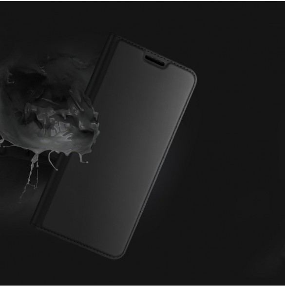 Dux Ducis Skin Pro hölsteröverdrag med flik Realme Narzo 50A svart