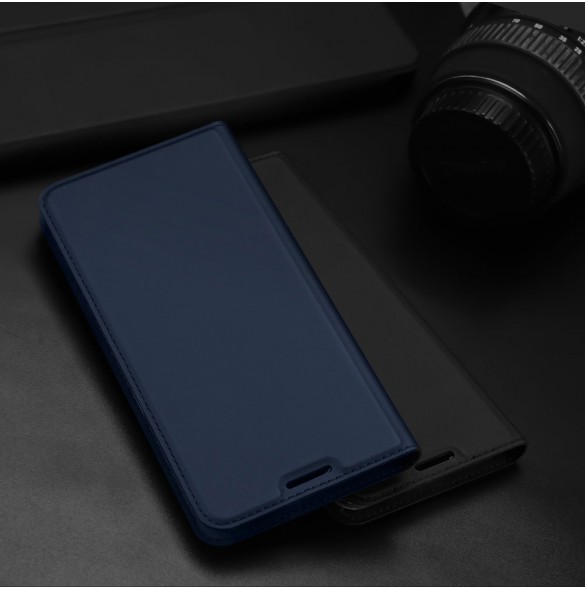 Dux Ducis Skin Pro hölsteröverdrag med flik Realme Narzo 50A svart