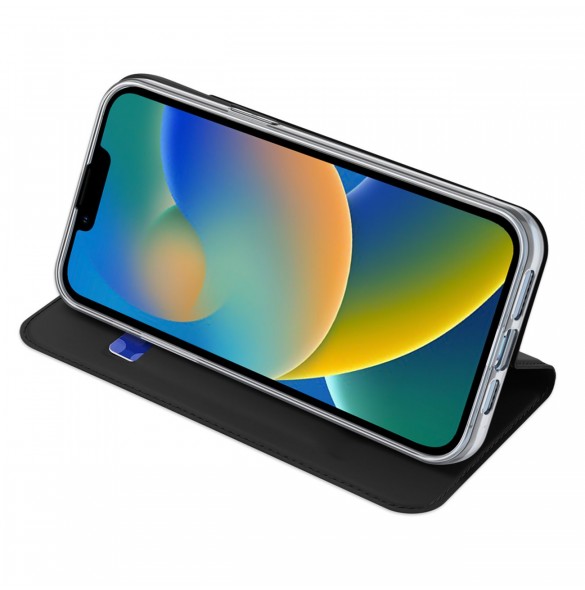 Dux Ducis Skin Pro Hölster Flip Cover för iPhone 14 Plus svart