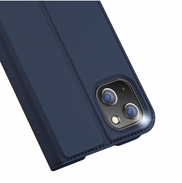 Dux Ducis Skin Pro Hölster Flip Cover för iPhone 14 Plus blå