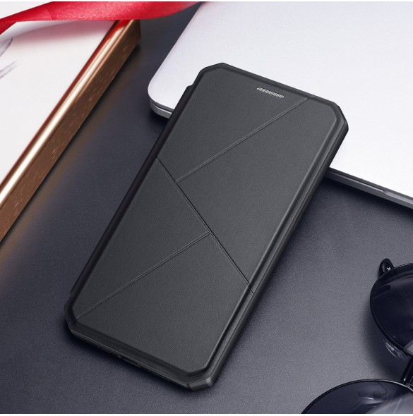 DUX DUCIS Skin X Bokhylla typ fodral för iPhone 13 Pro svart