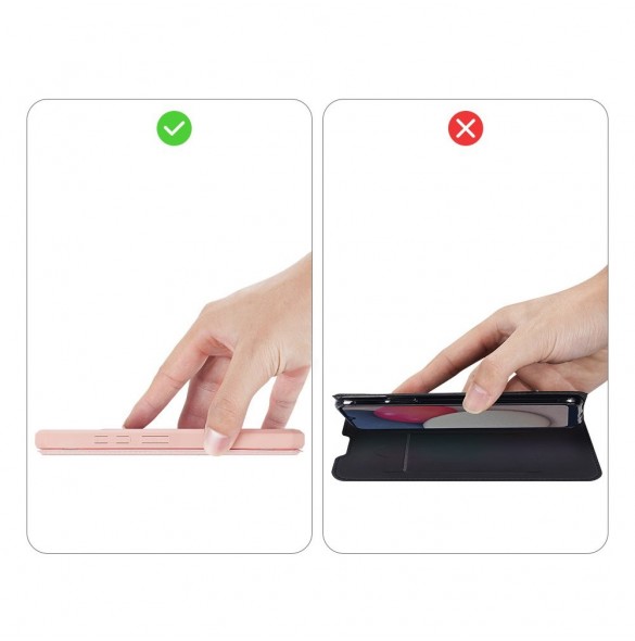 DUX DUCIS Skin X Bokhylla typ fodral för Samsung Galaxy A02s EU rosa