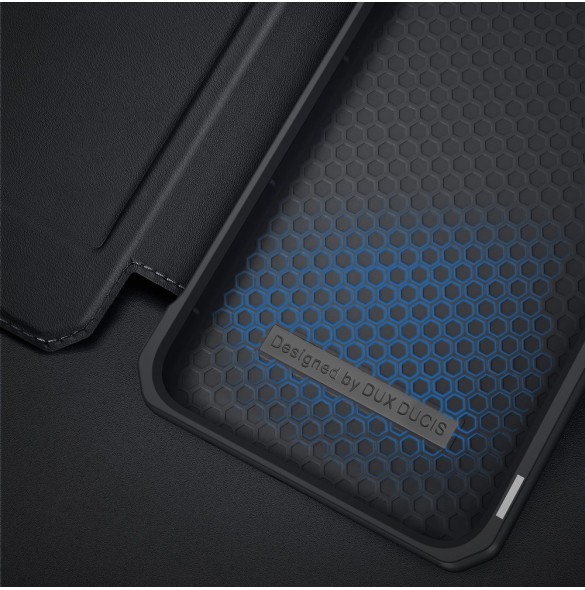 DUX DUCIS Skin X Bokhylla typ fodral för Samsung Galaxy A03s svart