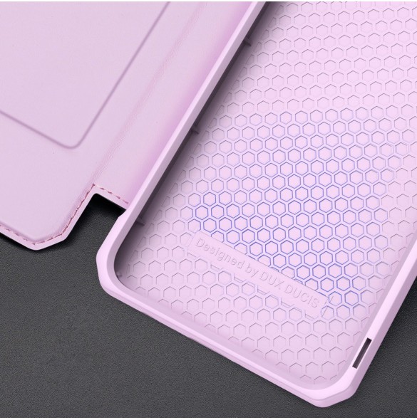 DUX DUCIS Skin X Bokhylla typ fodral för Samsung Galaxy A03s rosa
