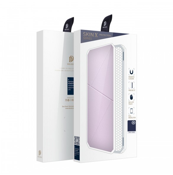 Dux Ducis Skin X hölsterfodral till Samsung Galaxy A73 rosa