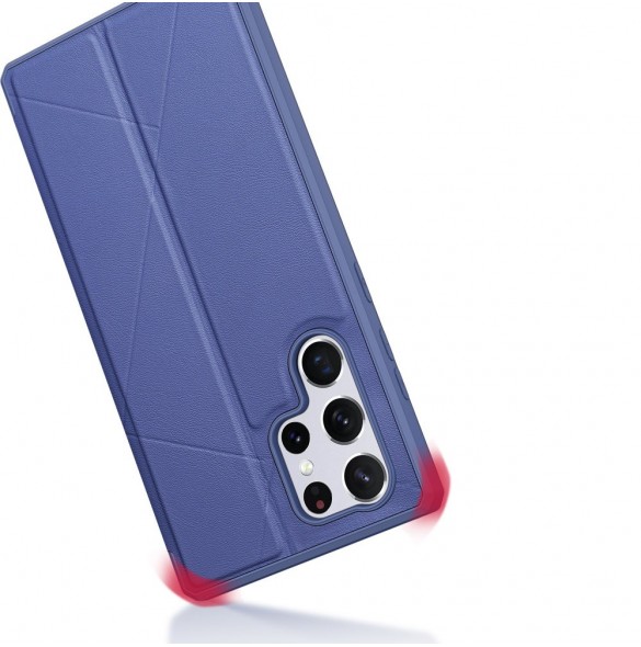 DUX DUCIS Skin X hölsterfodral till Samsung Galaxy S22 Ultra blå