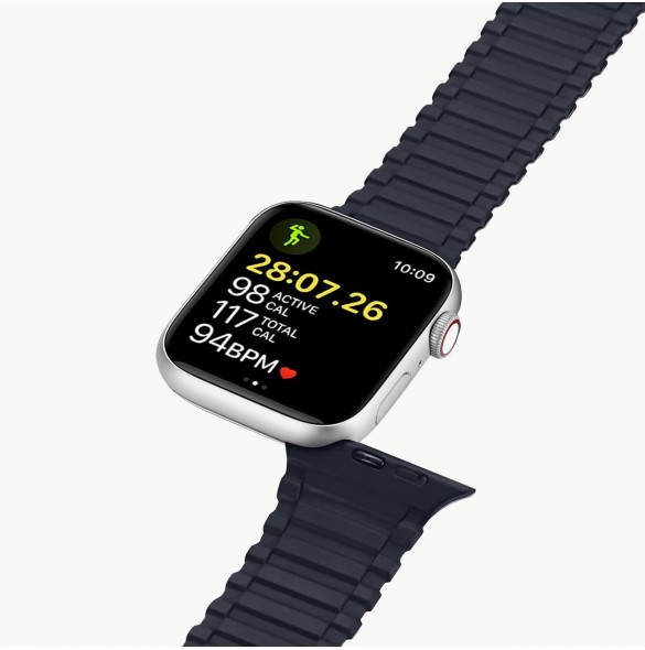 Dux Ducis Strap (Armor Version) Apple Watch Ultra, SE, 9, 8, 7, 6, 5, 4, 3, 2, 1 (49, 45, 44, 42 mm) Silikon magnetbandsarmba