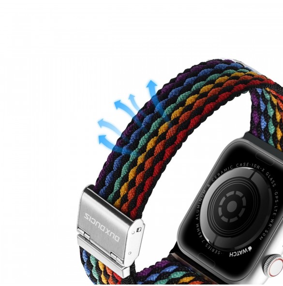 Dux Ducis Strap (Mixture II Version) armband Apple Watch Ultra, SE, 9, 8, 7, 6, 5, 4, 3, 2, 1 (49, 45, 44, 42 mm) armband med