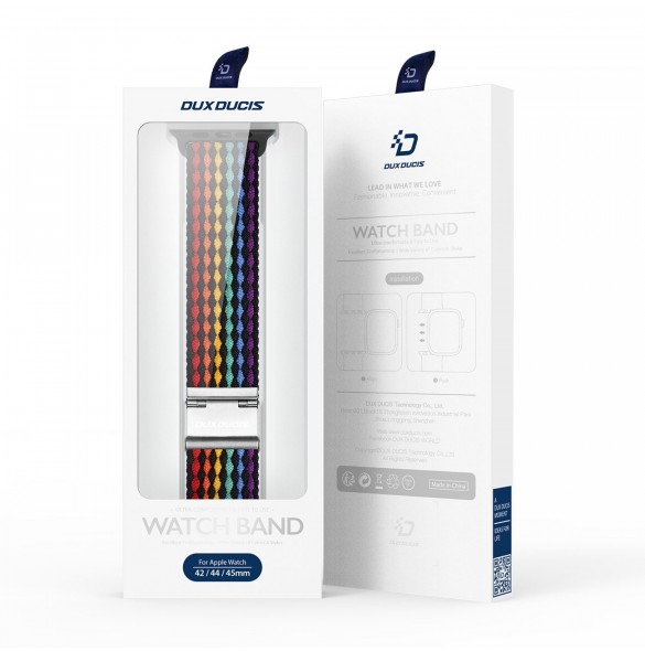 Dux Ducis Strap (Mixture II Version) armband Apple Watch Ultra, SE, 9, 8, 7, 6, 5, 4, 3, 2, 1 (49, 45, 44, 42 mm) armband med