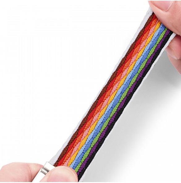 Dux Ducis-rem (Mixture II-version) Apple Watch Ultra, SE, 9, 8, 7, 6, 5, 4, 3, 2, 1 (49, 45, 44, 42 mm) flätat armband med ar
