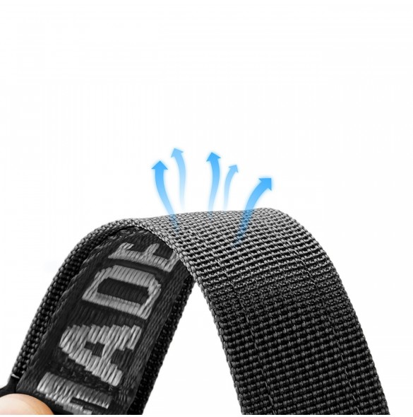 Dux Ducis-rem (utomhusversion) Apple Watch Ultra Strap, SE, 9, 8, 7, 6, 5, 4, 3, 2, 1 (49, 45, 44, 42 mm) Nylonbandsarmband S