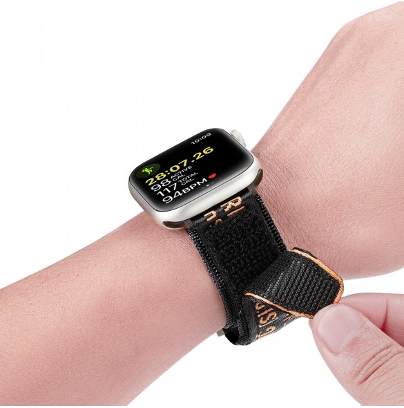 Dux Ducis-rem (utomhusversion) Apple Watch Ultra Strap, SE, 9, 8, 7, 6, 5, 4, 3, 2, 1 (49, 45, 44, 42 mm) Nylonbandsarmband s