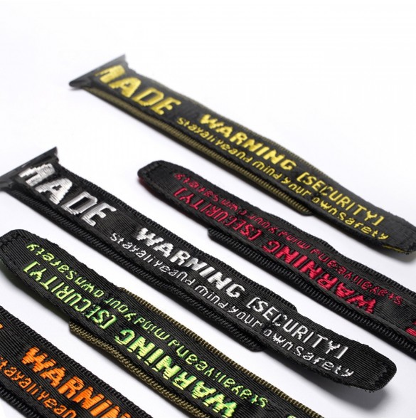 Dux Ducis-rem (utomhusversion) Apple Watch Ultra Strap, SE, 9, 8, 7, 6, 5, 4, 3, 2, 1 (49, 45, 44, 42 mm) Nylonbandsarmband S