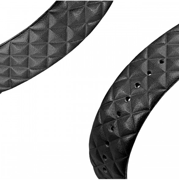 Dux Ducis Strap Läderklocka 7 Band 7/6/5/4/3/2 / SE (41/40 / 38mm) Armband Armband Äkta Läder Armband Svart (Enland Version)