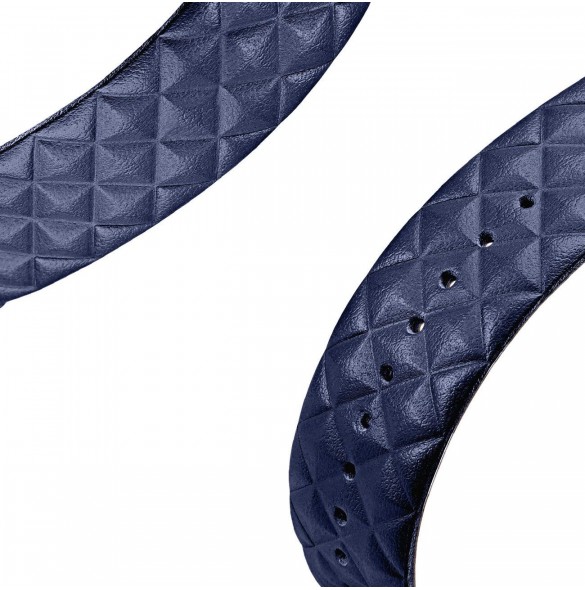 Dux Ducis Armband Läderklocka 7 Band 7/6/5/4/3/2 / SE (41/40 / 38mm) Armband Armband Äkta Läder Armband Blå (Enland Version)
