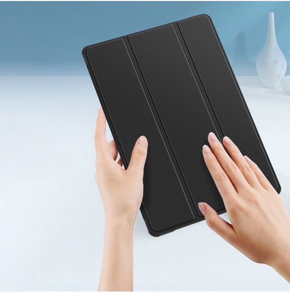 Dux Ducis Toby Armored Flip Smart Case för Oppo Pad med Stylus Hållare Svart