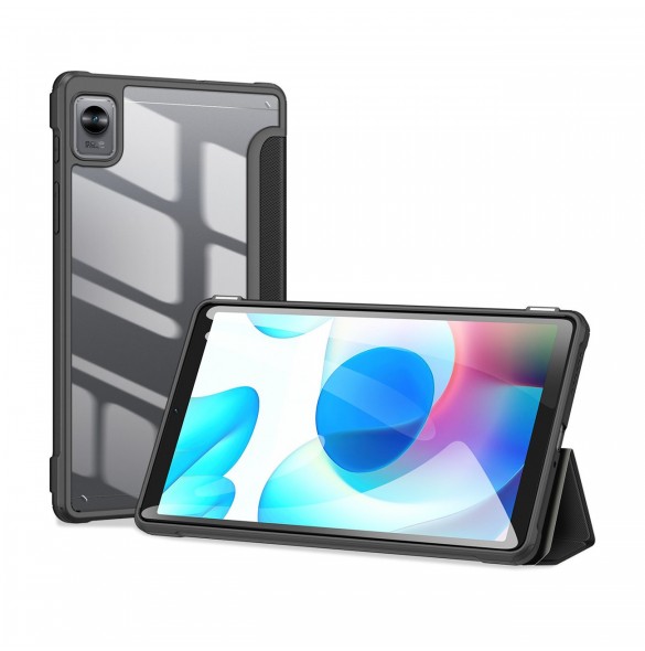 Dux Ducis Toby Armored Flip Smart Case för Realme Pad Mini svart