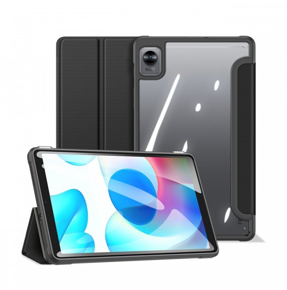 Dux Ducis Toby Armored Flip Smart Case för Realme Pad Mini svart