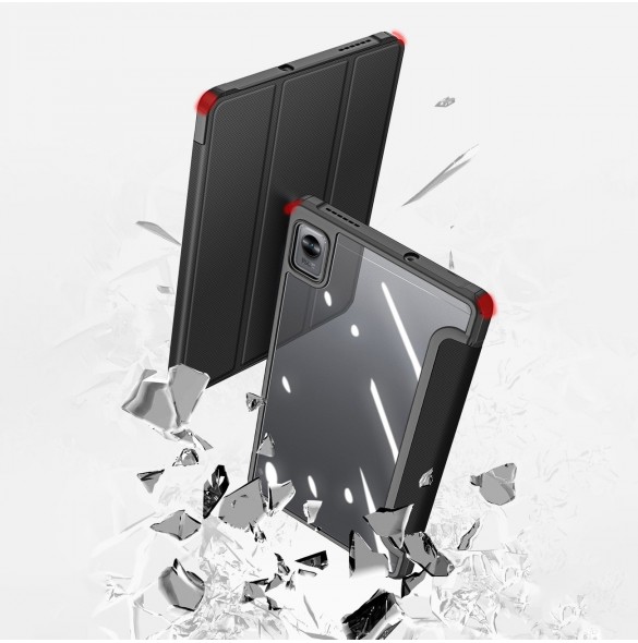 Dux Ducis Toby Armored Flip Smart Case för Realme Pad Mini svart