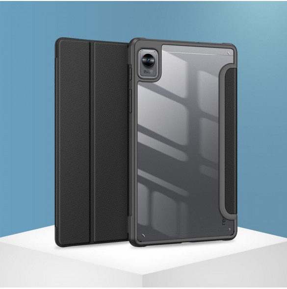 Dux Ducis Toby Armored Flip Smart Case för Realme Pad Mini svart