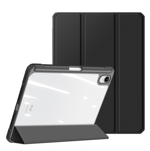 Dux Ducis Toby armored tuff Smart Cover för iPad mini 2021 med hållare för Apple Pencil svart