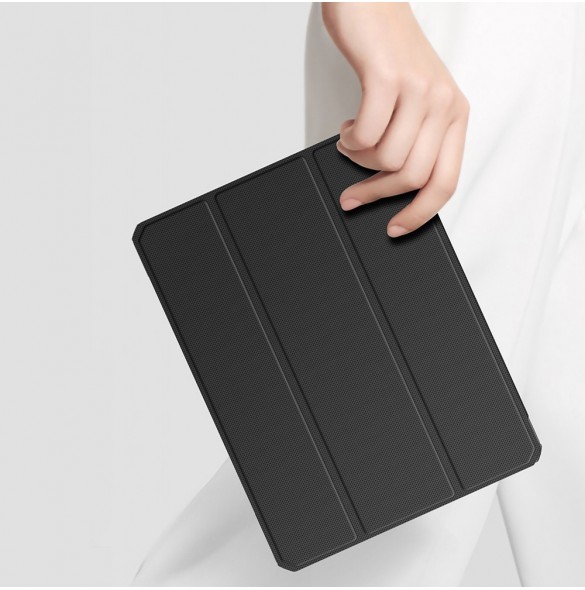 Dux Ducis Toby armored tuff Smart Cover för iPad mini 2021 med hållare för Apple Pencil svart