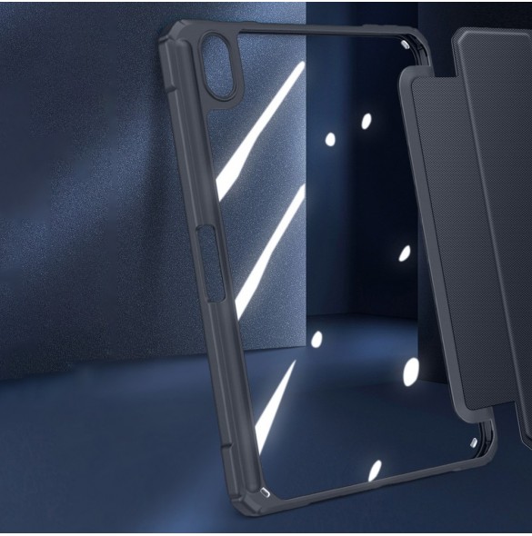 Dux Ducis Toby armored tuff Smart Cover för iPad mini 2021 med hållare för Apple Pencil svart