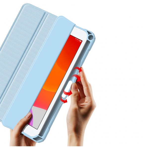 Dux Ducis Toby armored tuff Smart Cover för iPad mini 2021 med hållare för Apple Pencil svart