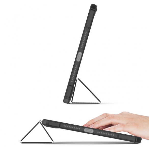 Dux Ducis Toby armored tuff Smart Cover för iPad mini 2021 med hållare för Apple Pencil svart