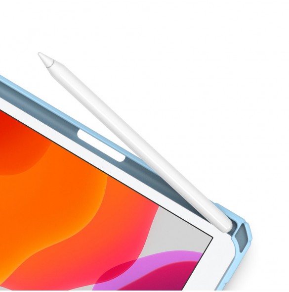 Dux Ducis Toby armored tuff Smart Cover för iPad mini 2021 med hållare för Apple Pencil blå